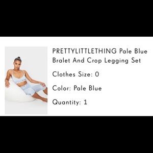New Pretty little thing 2 piece set